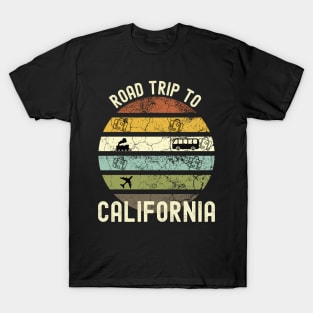 Road Trip To California, Family Trip To California, Holiday Trip to California, Family Reunion in California, Holidays in California, T-Shirt